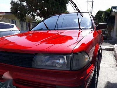 Toyota Corolla Smallbody 1991 Red For Sale
