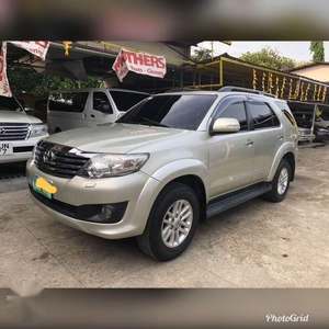 Toyota Fortuner G 27vvti at gas 4x2 eng 2013
