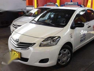 Toyota Vios Taxi 2012 White Best Offer For Sale