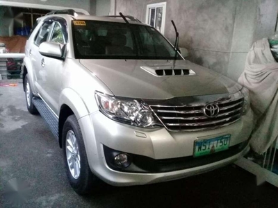 2013 Toyota Fortuner G for sale