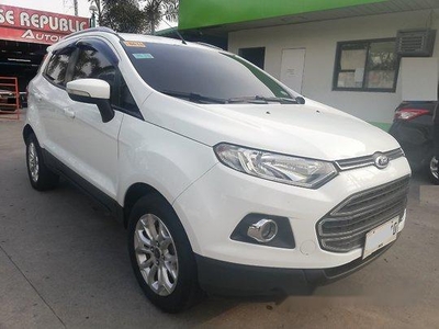 Selling White 2015 Ford Ecosport at Automatic Gasoline