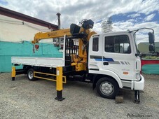 Used Daewoo 7 Tons Boom Truck/ Cargo Crane Truck