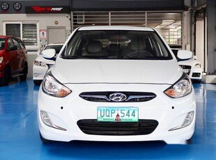 White Hyundai Accent 2013 Manual Diesel for sale