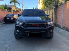 Black Toyota Hilux 2016 for sale in Talisay