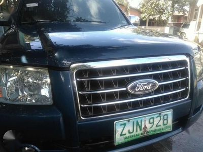 Ford Everest 2007 4x2 Diesel Green For Sale