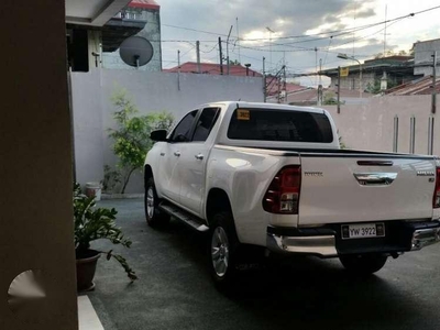 Fresh Toyota Hilux G AT 2016 White For Sale
