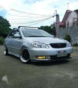 Toyota Corolla Altis 1.6G 2002 AT Silver For Sale