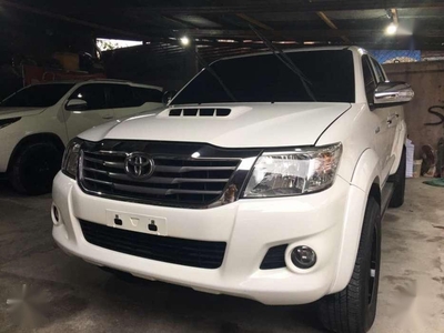Toyota Hilux G 4x2 2014 White Pickup For Sale