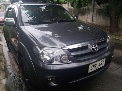 2008 Toyota Fortuner G AT Gray SUV For Sale