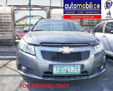 2012 Chevrolet Cruze 1.4 LT Automatic - Automobilico SM City Bicutan