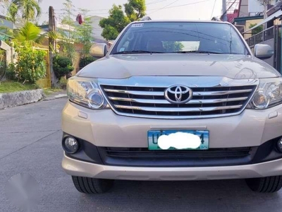 2012 Toyota Fortuner G Gas for sale