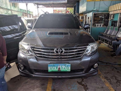 2012 Toyota Fortuner G Manual Gray For Sale