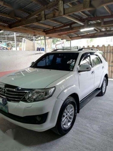 2012 Toyota Fortuner White FOR SALE