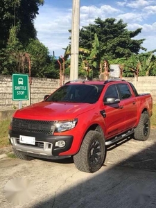 2014 Ford Wildtrak AT 3.2Li 4X4 Red For Sale