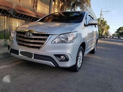 2015 Toyota Innova G AT Silver SUV For Sale