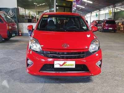 2015 Toyota Wigo G 1.0 AT Red Hb For Sale