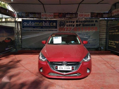 2016 Mazda 2 Red Gas AT - Automobilico SM City Bicutan