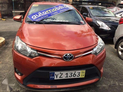 2016 Toyota Vios E Orange MT Gas - SM City Bicutan