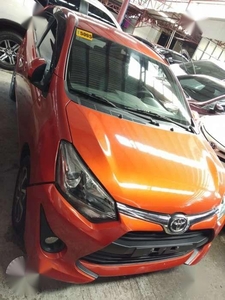 2017 Toyota Wigo 1.0G manual newlook metallic orange