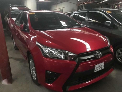 2017 Toyota Yaris 1300E Automatic Red