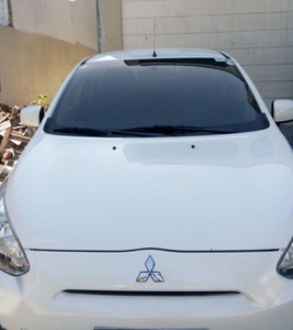 2nd Hand Mitsubishi Mirage 2014 Hatchback for sale in Parañaque