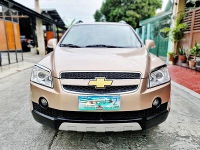 Beige Chevrolet Captiva 2011 for sale in Automatic