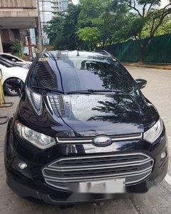 Black Ford Ecosport 2014 Automatic for sale