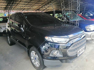 Black Ford Ecosport 2015 Automatic Gasoline for sale