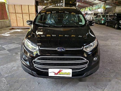 Black Ford Ecosport 2017 at 29000 km for sale