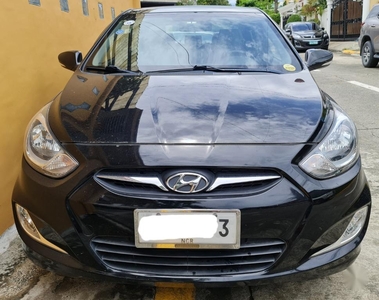 Black Hyundai Accent 2011 for sale in Parañaque