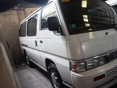Black Nissan Urvan 2015 Van for sale in Manila