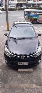 Black Toyota Vios 2015 Manual for sale