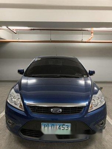 Blue Ford Focus 2011 Automatic Gasoline for sale