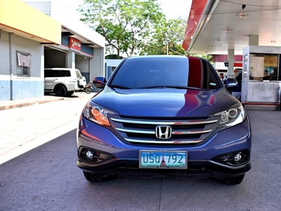 Blue Honda Cr-V 2013 for sale in Manila