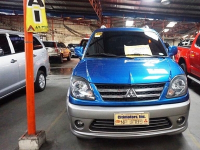 Blue Mitsubishi Adventure 2016 Manual Diesel for sale in Manila