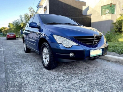 Blue SsangYong Actyon 2008 for sale in Imus