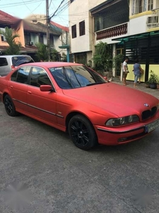 Bmw 523i 1996 Red Well Maintained For Sale