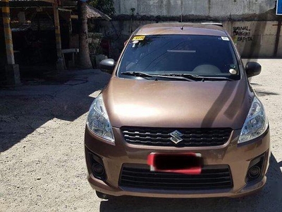 Brown Suzuki Ertiga 2015 at 28000 km for sale