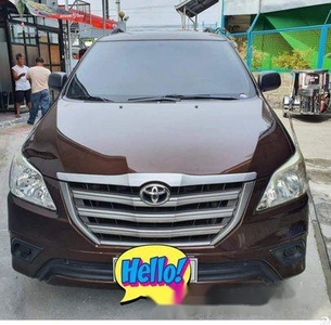 Brown Toyota Innova 2015 Manual for sale