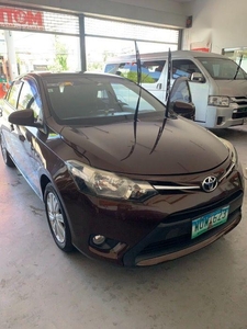Brown Toyota Vios 2014 Sedan at 80000 km for sale in Parañaque