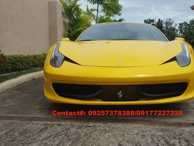 Ferrari 458 Italia 2013 Automatic Gasoline for sale in Cebu City