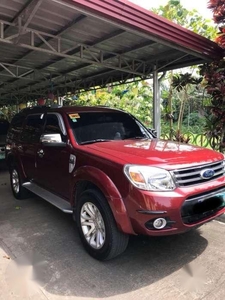 Ford Everest Automatic 2014 Red SUV For Sale