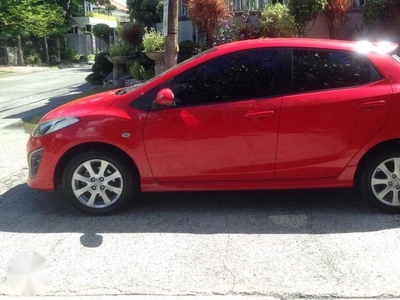 Fresh Mazda 2 2011 AT Red HB Red For Sale