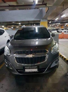 Grey Chevrolet Spin 2015 Automatic Gasoline for sale