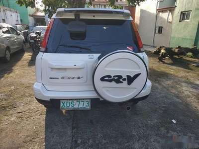 Honda Cr-V 2002 Gasoline Manual White