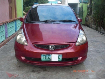 Honda Fit Automatic Red Hatchback For Sale