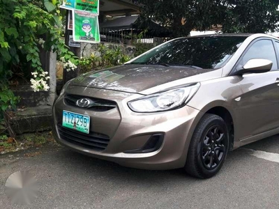 Hyundai Accent 2012 MT Brown For Sale