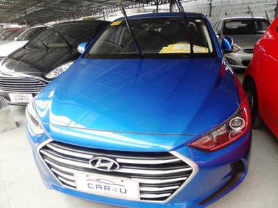 Hyundai Elantra 2016 Gasoline Manual Blue