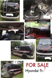 Hyundai Starex 2000 Manual Black Van For Sale