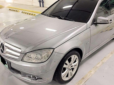 Mercedes Benz C200 AT Silver Sedan For Sale